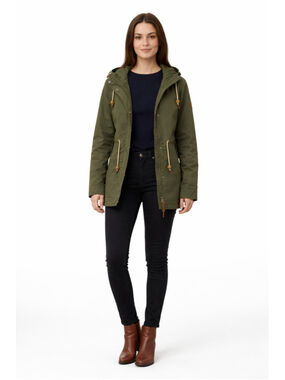 Penfield Hudson Wax 65/35 Field Jacket Olive Green Men's Utility Gorpcore